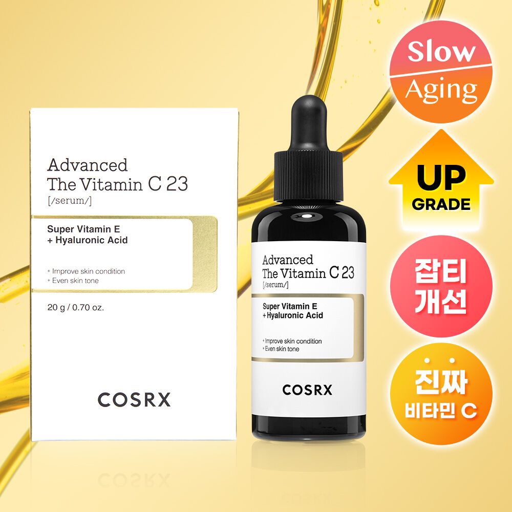 COSRX Pure Vitamin C 23% Serum with Vitamin E & Hyaluronic Acid