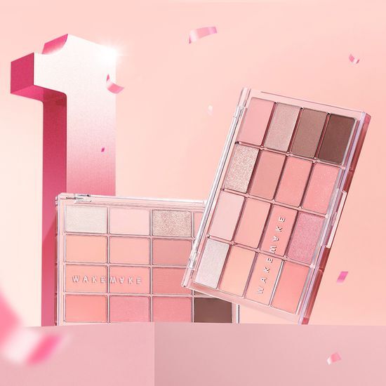 WAKEMAKE Soft Blurring Eye Palette