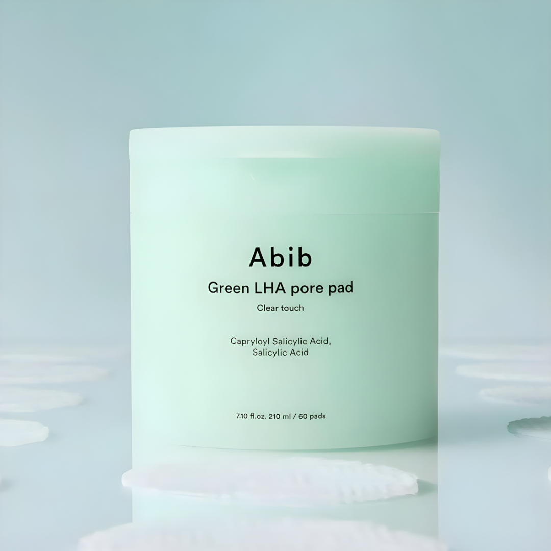 ABIB Green LHA Pore Pad Clear Touch (60 Pads) – Korean Exfoliating Toner Pads