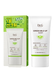 Dr.G green mild up sun screen.