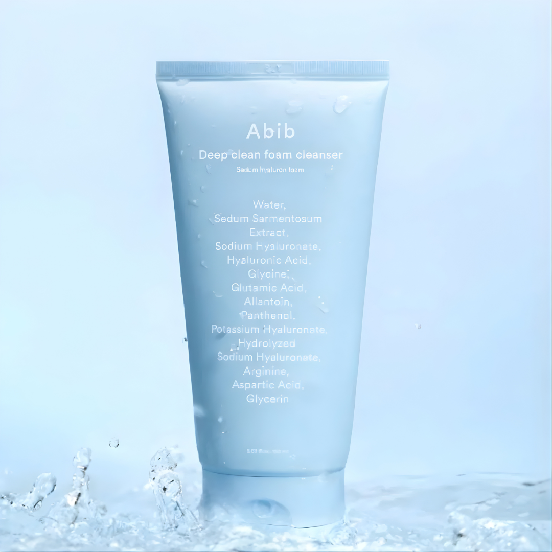 ABIB Deep Clean Foam Cleanser – Gentle Korean Face Wash for Oily & Sensitive Skin