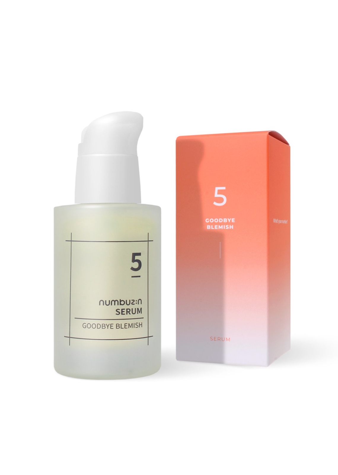 Numbuzin No.5 Serum | Goodbye Blemish Serum | for Acne Scars with Vitamin C.