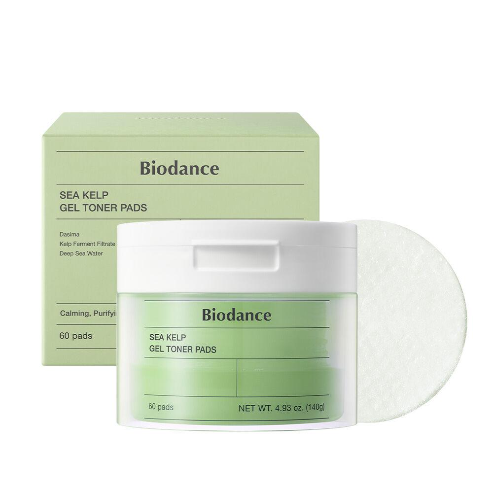 Biodance Sea Kelp Gel Toner Pads – Deep Hydration & Soothing Marine Care.