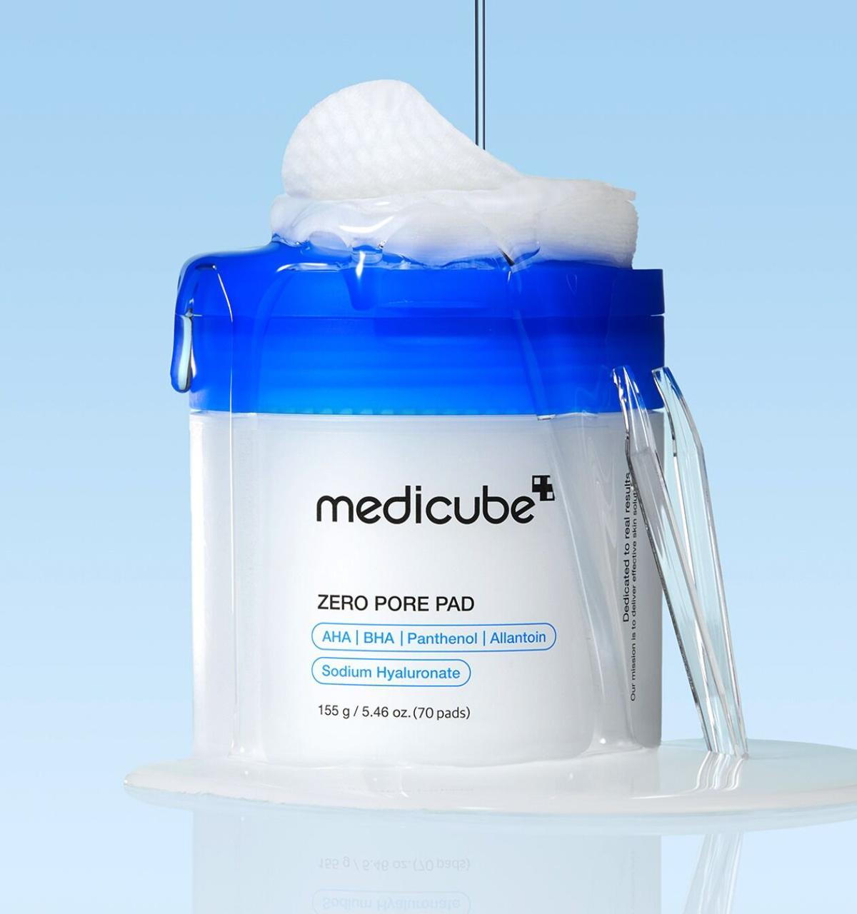 Medicube Zero Pore Pad 70 Pads – Deep Pore Cleansing & Skin Smoothing Toner Pads