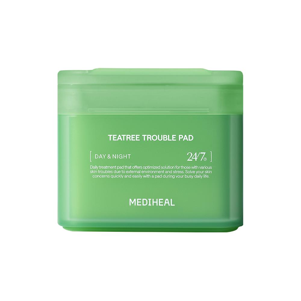 Mediheal Tea Tree Trouble Pad 100 Pads – Calming, Clarifying & Blemish-Control Toner Pads