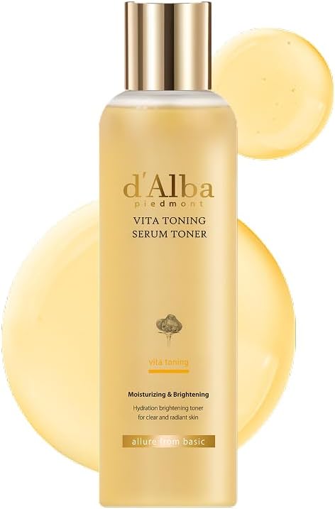 D'ALBA Vita Toning Serum Toner.