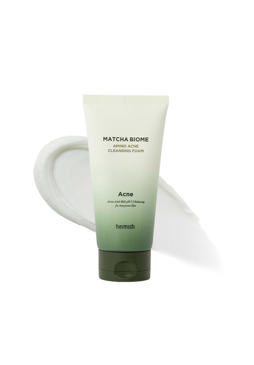 Heimish Matcha Biome Amino Acne Cleansing Foam.