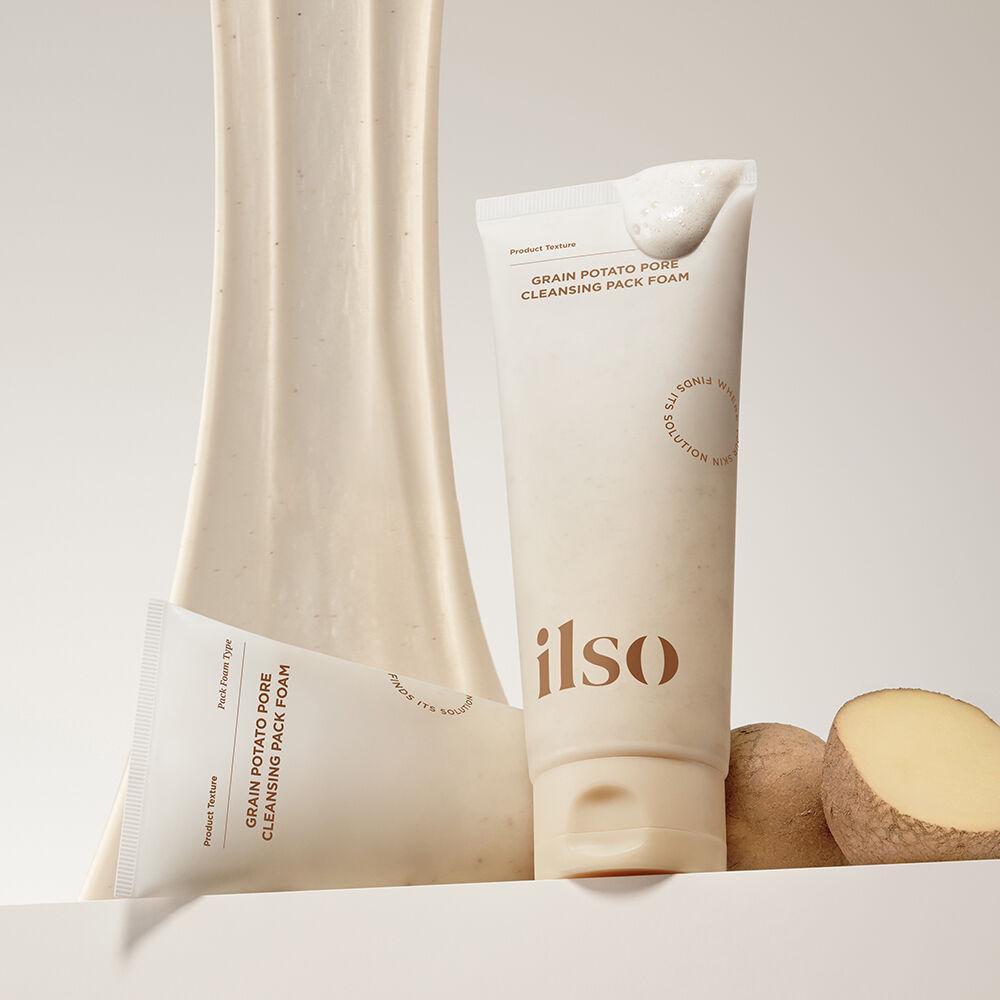 ilso Grain Potato Cleansing Pack Foam