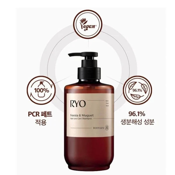 Ryo Rootzen Perfume Hair Loss Treatment Shampoo (Freesia & Muget)