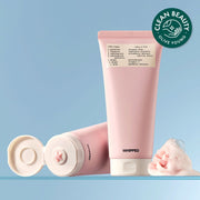 Whipped Korean Skincare Face Wash, Hydrating Vegan Cream